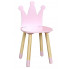 Różowe krzesełko dziecięce Nilli