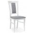 Zdjęcie produktu Krzesło drewniane tapicerowane Rumer - biały.