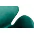 Zielony fotel do biura Blum