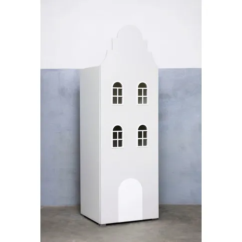 Popielata szafa dziecięca Camino 2X