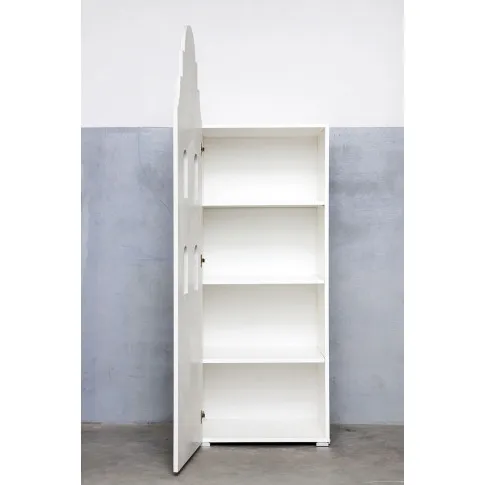 Wnętrze popielatej szafy Camino 2X