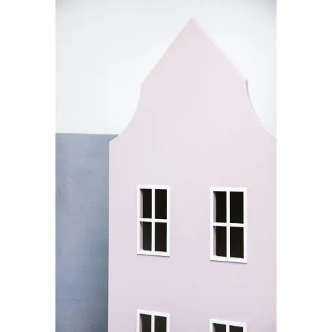 Ozdobne drzwi różowej szafy dziecięcej Camino 3X