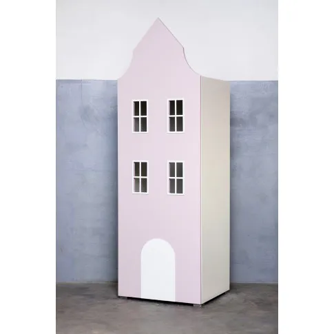 Różowa szafa dziecięca Camino 3X