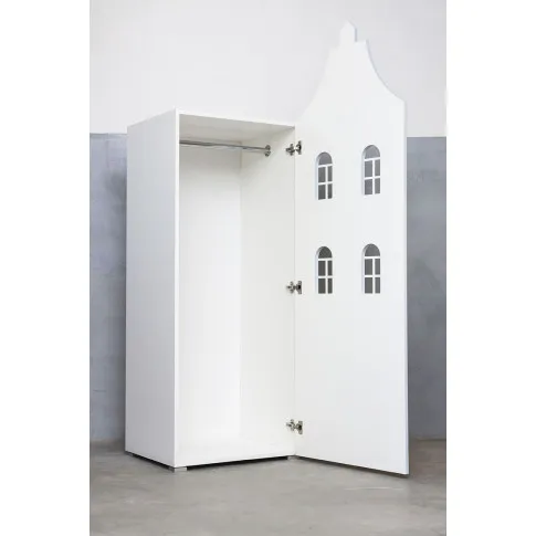 Wnętrze błękitnej szafy Camino 4X