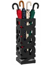 Czarny designerski stojak na parasole - Horux 4S w sklepie Edinos.pl