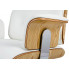 Jesionowy fotel obrotowy Bermund 3X
