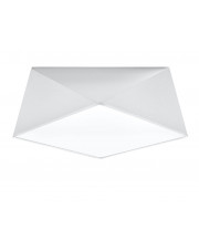 Biały minimalistyczny plafon - EX590-Hexi w sklepie Edinos.pl