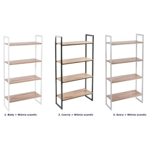 Wybór dostępnych opcji kolorystycznych regału Verdon 6X