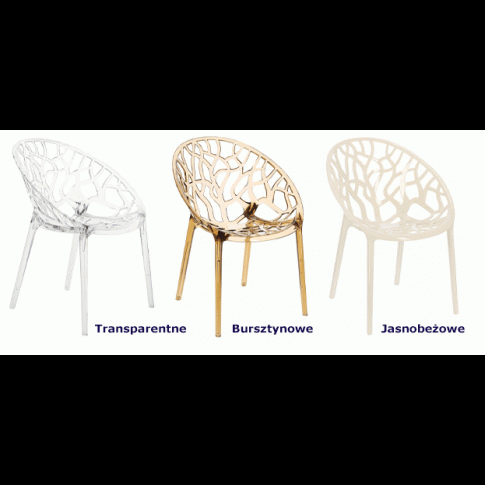 Designerskie krzesła Melbu wygodne