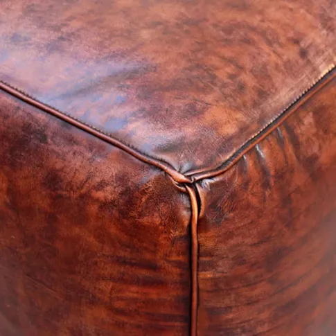 Skórzana pufa Rodemo