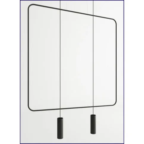 Industrialna lampa wisząca EX598-Rani z dwoma tubami