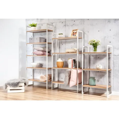 Wizualizacja z wykorzystaniem szarego regału Verdon 9X