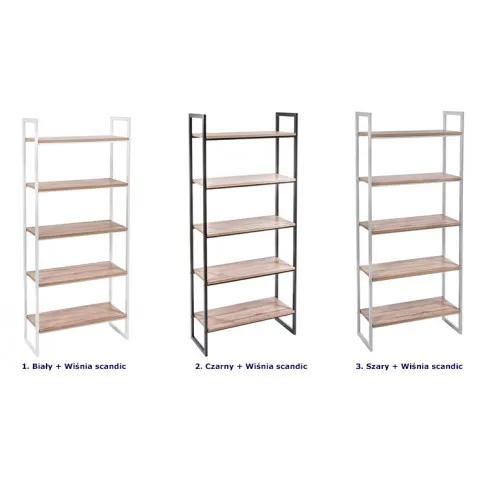 Wybór dostępnych opcji kolorystycznych regału Verdon 9X