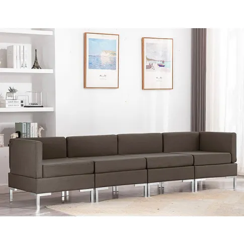 Taupe 4-częściowy zestaw wypoczynkowy Marsala 4D