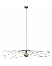 Czarna druciana lampa wisząca loft 110 cm - EX600-Eskolo