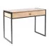 Loftowe biurko metalowe z blatem ze sklejki Verdon 11X