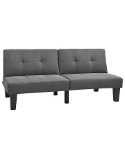 Rozkładana jasnoszara sofa - Iluna 3X w sklepie Edinos.pl