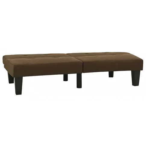 Tapicerowana rozkładana brązowa sofa Iluna 3X