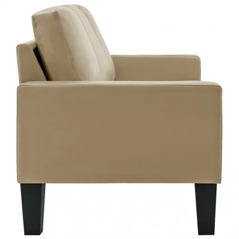 Tapicerowana sofa cappuccino Clorins 3X