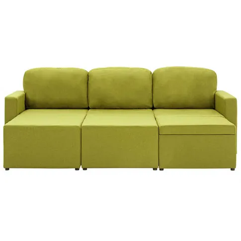 Sofa rozkładana zielona Lanpara 4Q