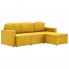 rozkladana modulowa sofa lampara4q zolta tkanina