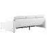 Rozkładana sofa z ekoskóry biała Lanpara 4Q