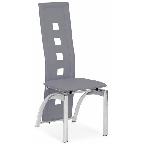 Zdjęcie produktu Tapicerowane krzesło Imper - popielate.