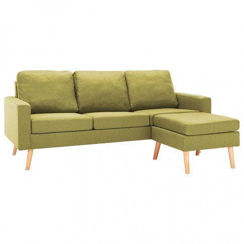trzyosobowa sofa z lezanka eroa4q zielona