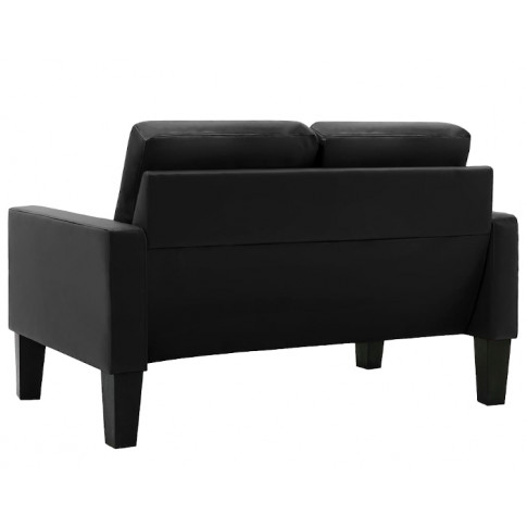 Nowoczesna czarna sofa Clorins 2X