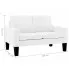 Biała skandynawska sofa Clorins 2X