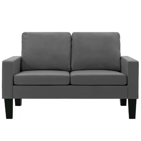 Szara tapicerowana sofa Clorins 2X