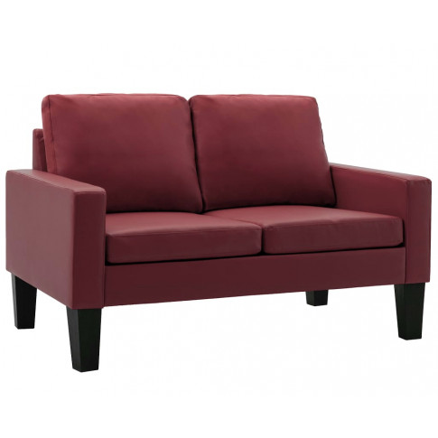 Bordowa sofa Clorins 2X