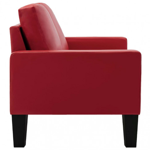 Nowoczesna czerwona sofa Clorins 2X