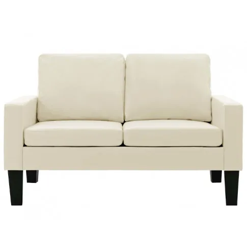 Kremowa tapicerowana sofa Clorins 2X