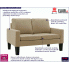 Sofa do salonu cappuccino Clorins 2X