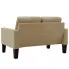 Sofa tapicerowana cappuccino Clorins 2X