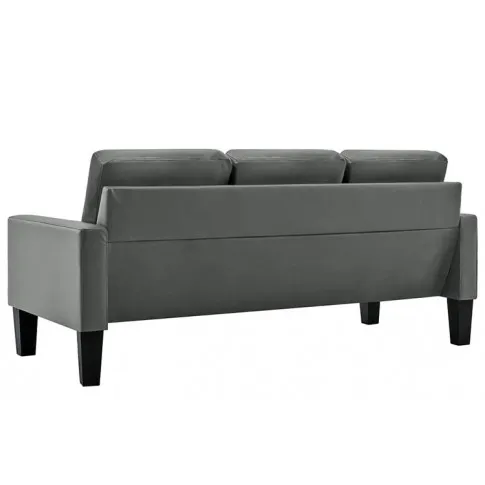 Szara nowoczesna sofa Clorins 3X