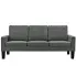 Szara skandynawska sofa Clorins 3X