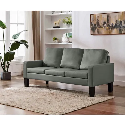 Szara sofa Clorins 3X wizualizacja