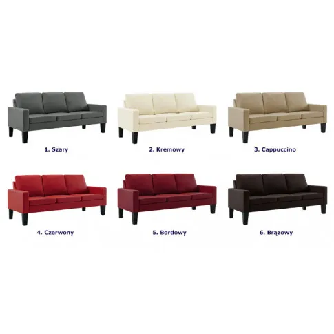 Sofa Clorins 3X kolory