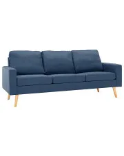 3-osobowa niebieska sofa - Eroa 3Q