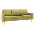 trzyosobowa sofa eroa3q zielona
