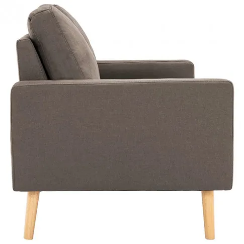 Trzyosobowa sofa taupe z tkaniny Eroa 3Q 