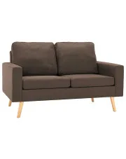 2-osobowa brązowa sofa - Eroa 2Q