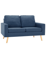 2-osobowa niebieska sofa - Eroa 2Q w sklepie Edinos.pl