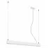 Biała lampa wisząca z modułem LED EX614-Pini