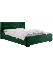 Jednoosobowe łóżko z pojemnikiem 90x200 Lander 3X - 48 kolorów w sklepie Edinos.pl