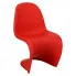 Czerwone krzesło Dizzel