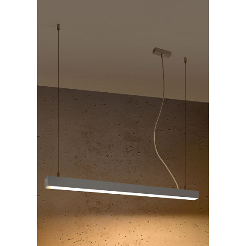 Liniowa lampa wisząca EX619-Pini nad biurko
