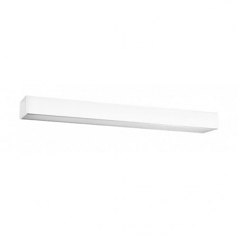 Biały plafon EX622-Pini z modułem LED